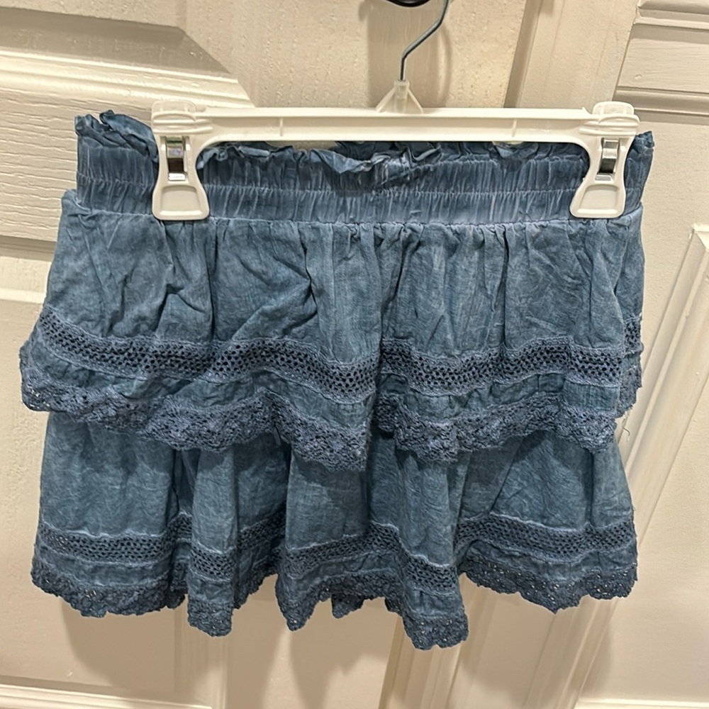 KatieJ NYC girls tie dye skirt